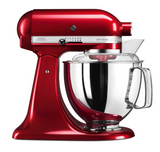 KitchenAid 4,8 L 5KSM175 Artisan Küchenmaschine Meatlover mit Ganzmetall- Fleischwolf und Spritzgebäckvorsatz
