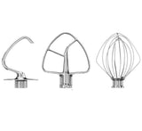 KitchenAid 4,8 L Edelstahlwerkzeuge 3er Set 5KSM5TH3PSS