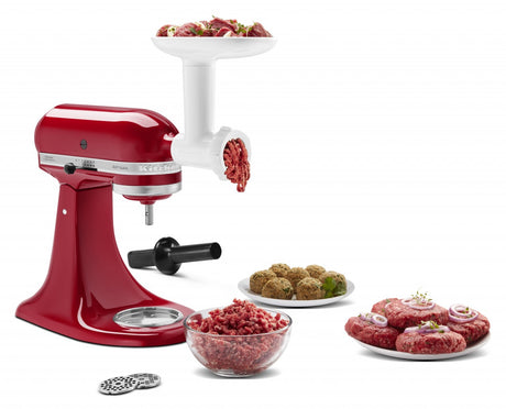 KitchenAid Fleischwolf Set 5KSMFGA mit Städter Spritzgebäckvorsatz Gr. 5 KCCA