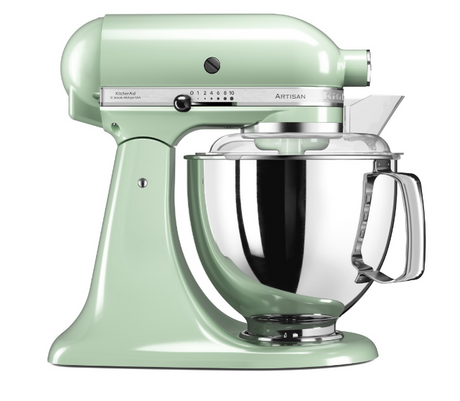 KitchenAid 4,8 L 5KSM175 Artisan Küchenmaschine Icelover mit Eiszubereiter