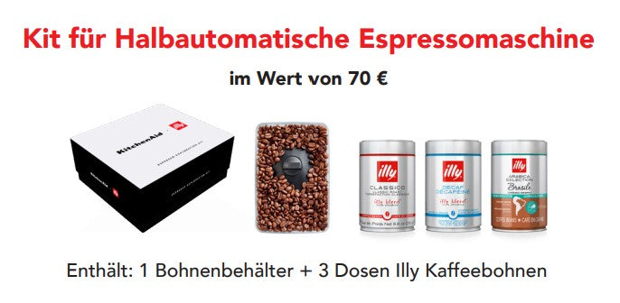 KitchenAid x Illy Aktionskit