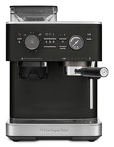 KitchenAid halbautomatische Espressomaschine mit Gratmahlwerk 5KES6551 inkl. GRATIS Illy Exploration Kit