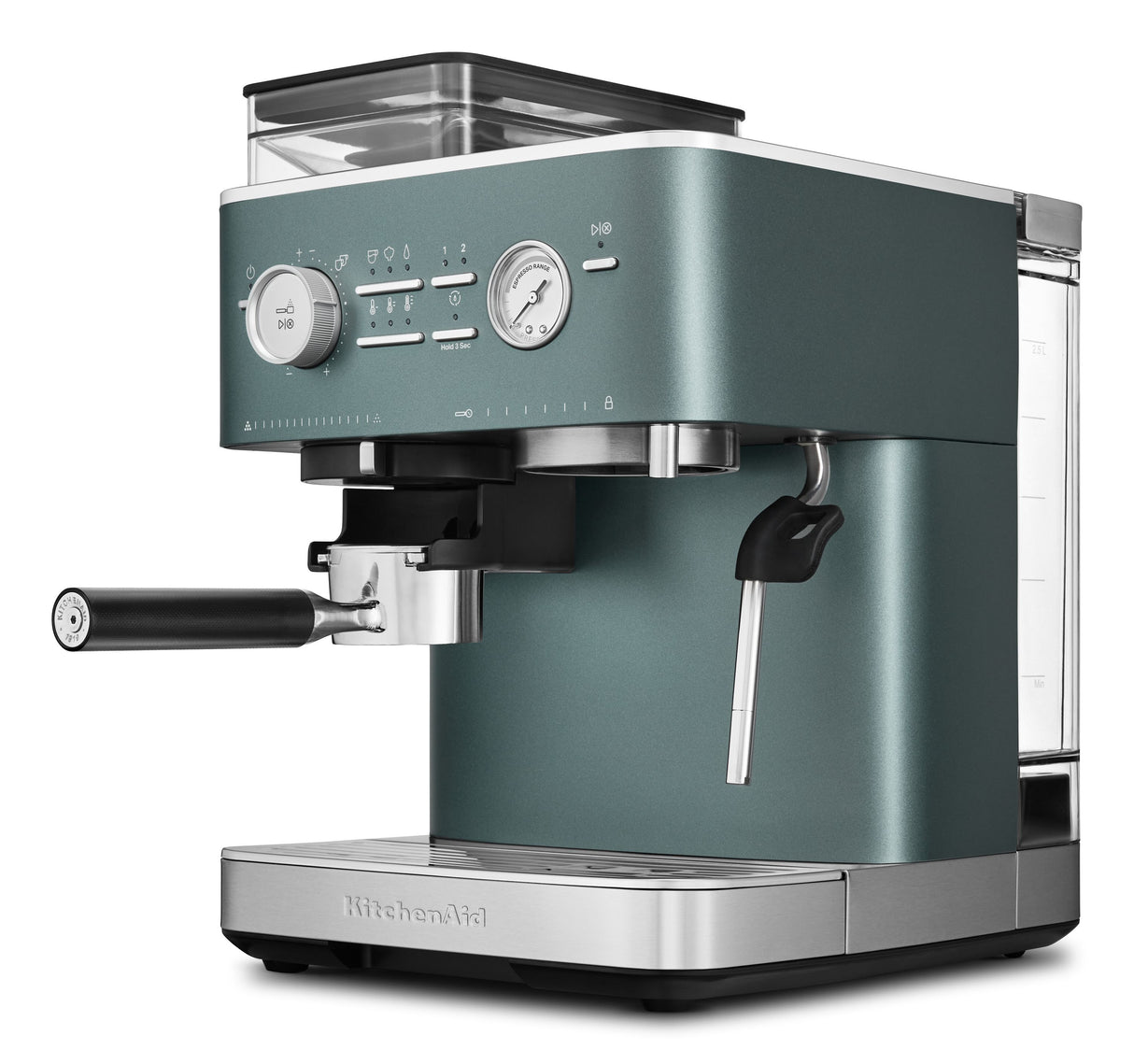 KitchenAid halbautomatische Espressomaschine mit Gratmahlwerk 5KES6551 inkl. GRATIS Illy Exploration Kit