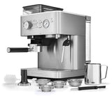 KitchenAid halbautomatische Espressomaschine mit Gratmahlwerk 5KES6551 inkl. GRATIS Illy Exploration Kit