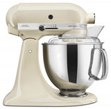 KitchenAid 4,8 L 5KSM175 Artisan Küchenmaschine Steellover mit Edelstahl-Werkzeugen