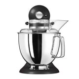 KitchenAid 4,8 L 5KSM175 Artisan Küchenmaschine Steellover mit Edelstahl-Werkzeugen