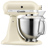 KitchenAid 4,8 L 5KSM185 Artisan Küchenmaschine Allrounderset Fleischwolf+Spritzgebäck+Gemüseschneider