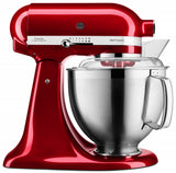 KitchenAid 4,8 L 5KSM185 Artisan Küchenmaschine Pastalover 3er Nudelwalzenset
