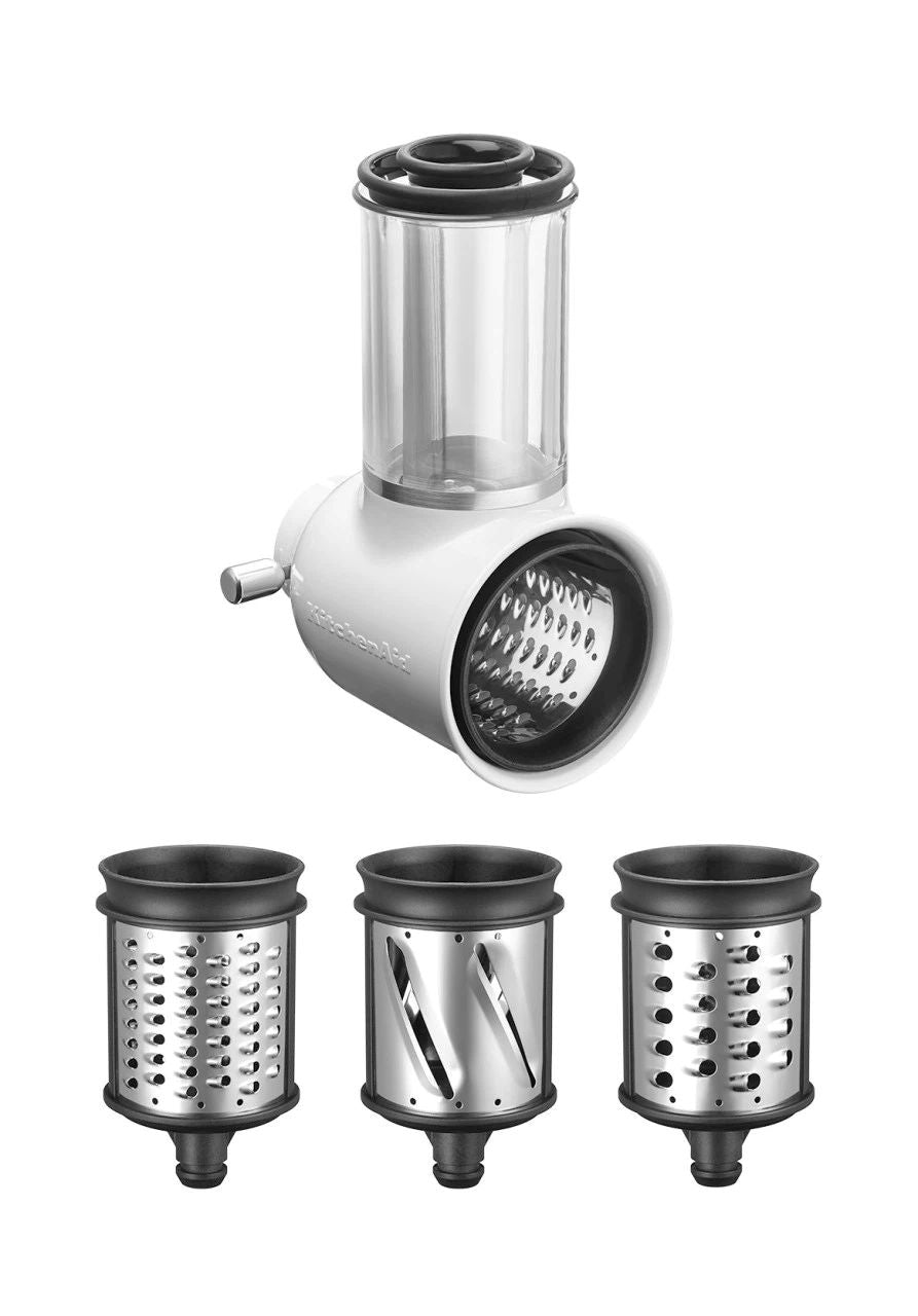 KitchenAid Set Glasschüssel 5KSM5GB + Gemüseschneider 5KSMVSA