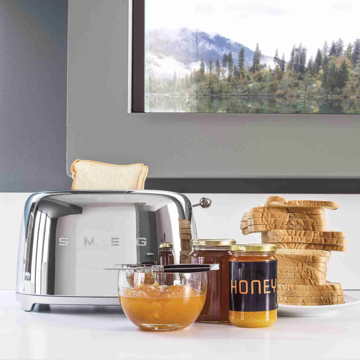 Smeg 50's 2-Schlitz Toaster
